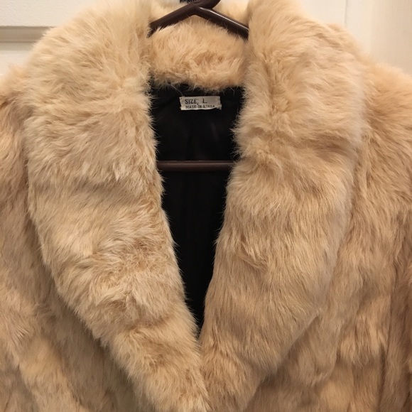 Genuine Fur Bomber Coat - Picture 2 of 8